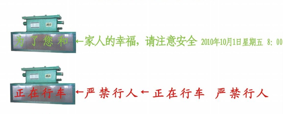 矿用隔爆兼本安型显示屏